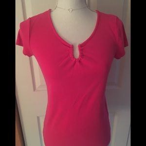 Fuschia knit top sz S☀️2for 18☀️